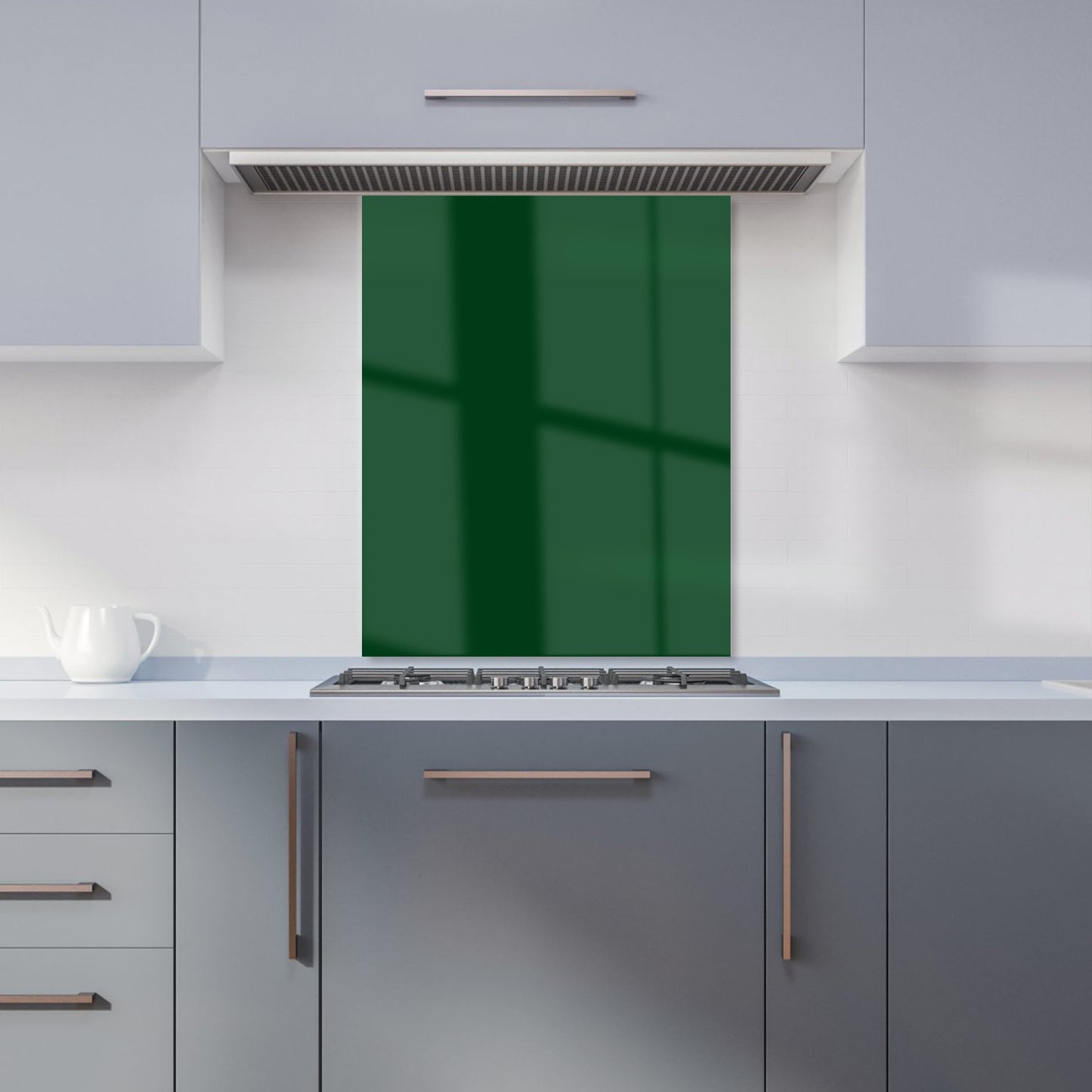 Jungle Green Kitchen Splashback