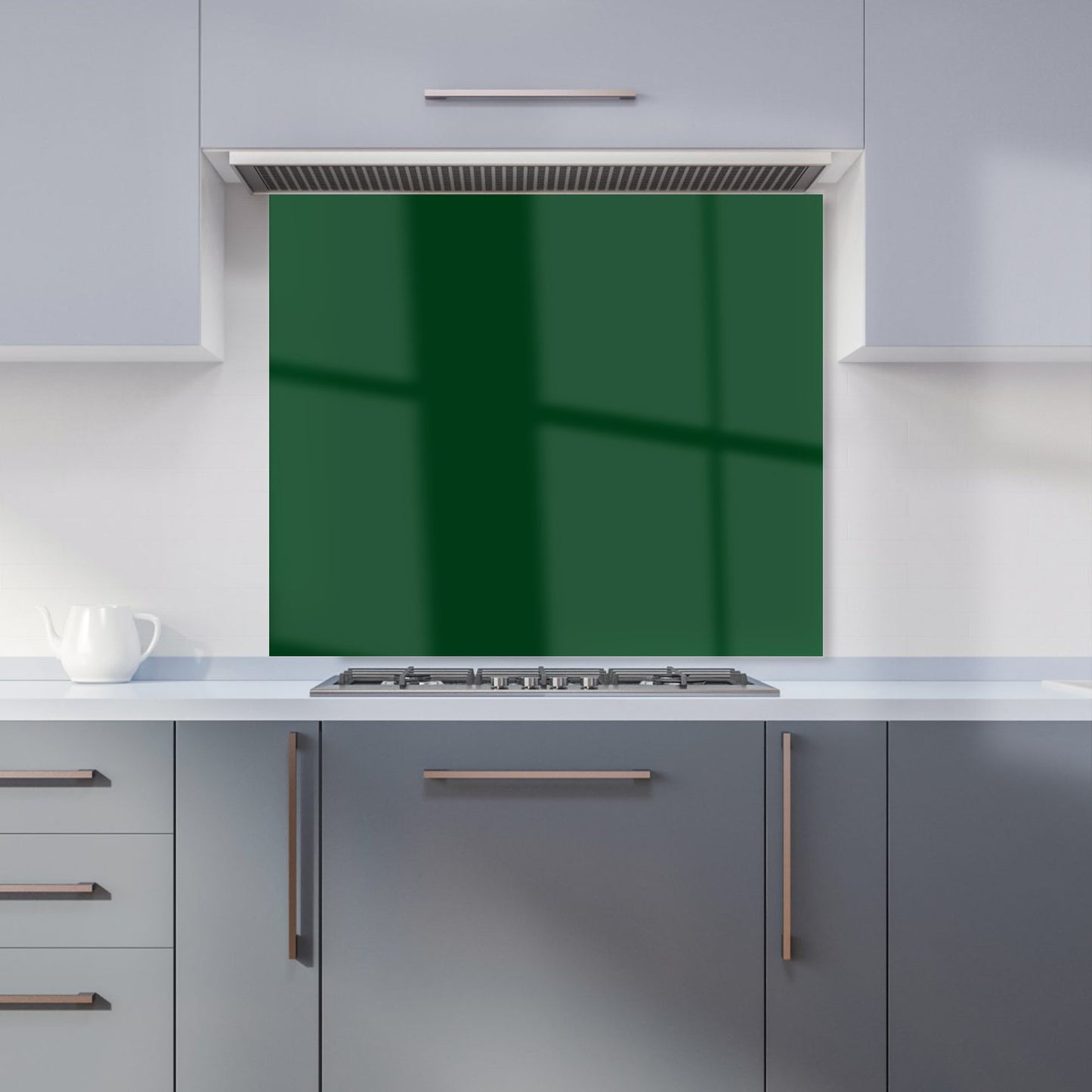 Jungle Green Kitchen Splashback