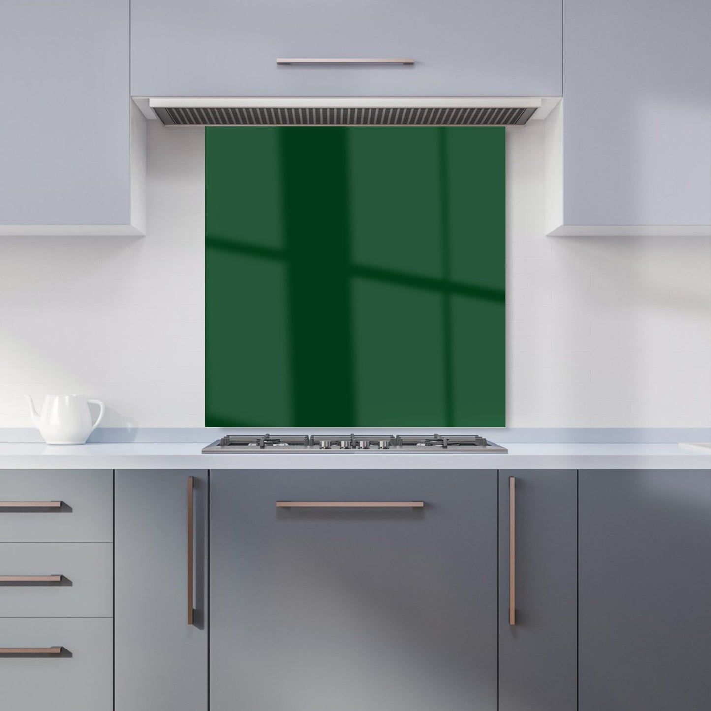 Jungle Green Kitchen Splashback