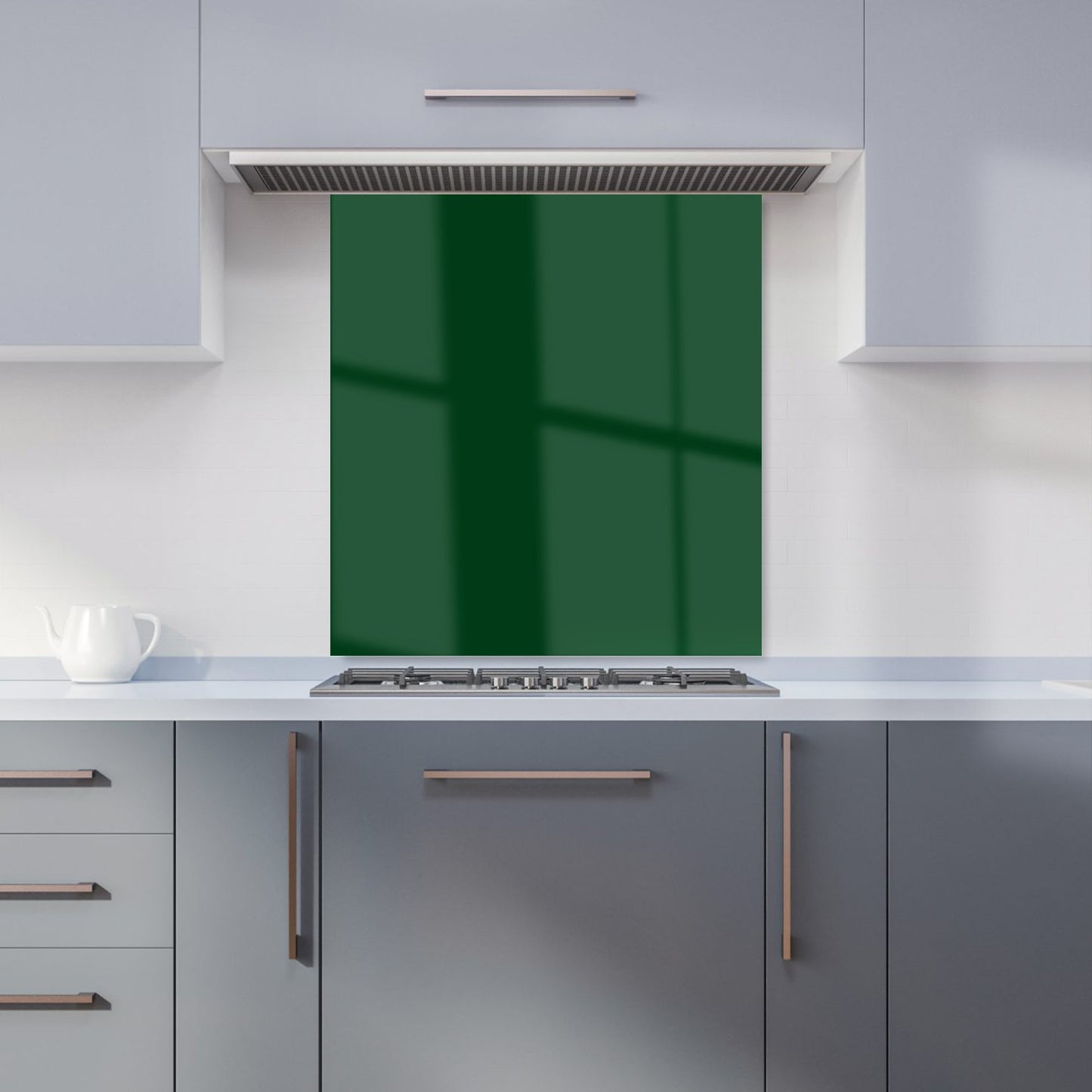 Jungle Green Kitchen Splashback