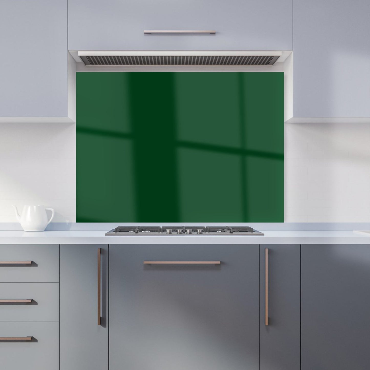Jungle Green Kitchen Splashback