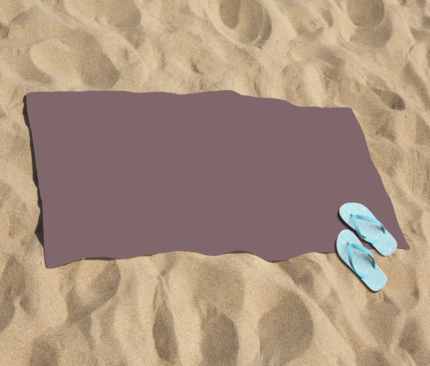 Smoky Lavendar Beach Towel