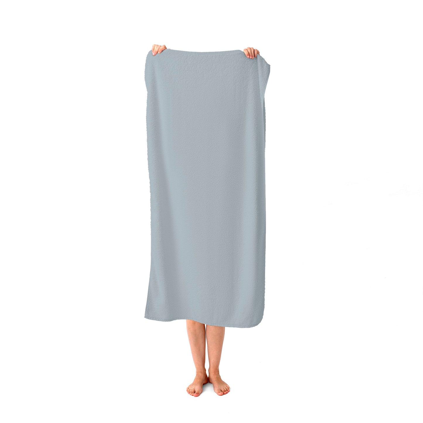 Ash Grey Beach Towel