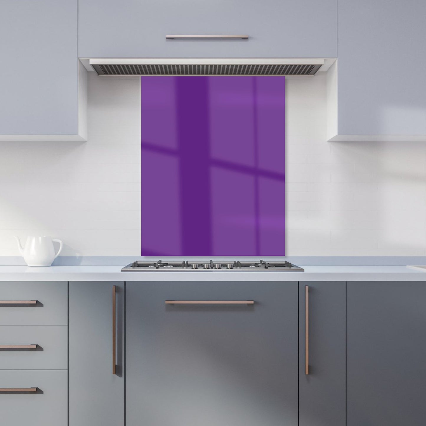 Purple Jam Kitchen Splashback