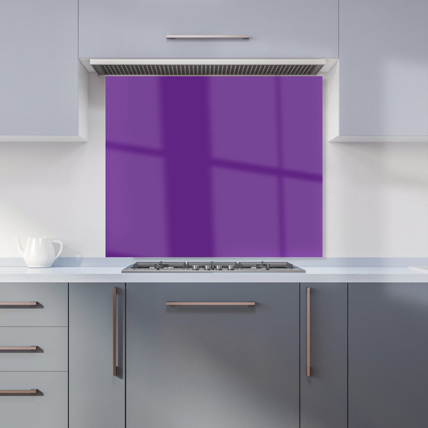 Purple Jam Kitchen Splashback