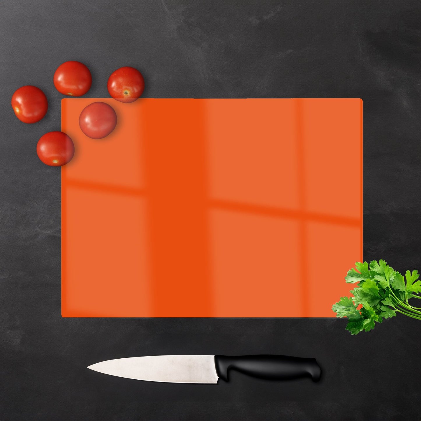 Flame Orange Chopping Board