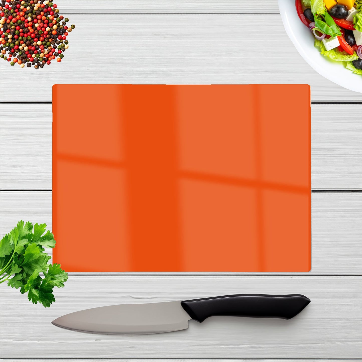 Flame Orange Chopping Board