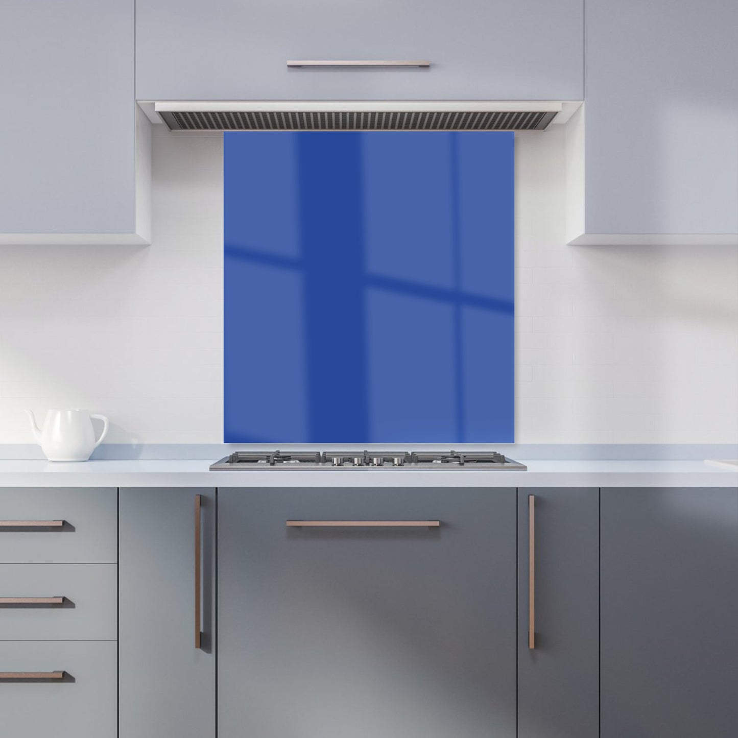 Royal Blue Kitchen Splashback