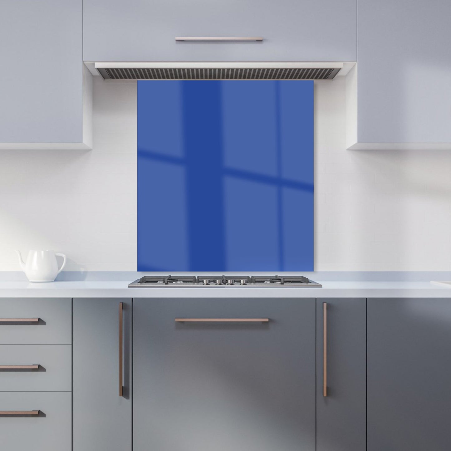 Royal Blue Kitchen Splashback