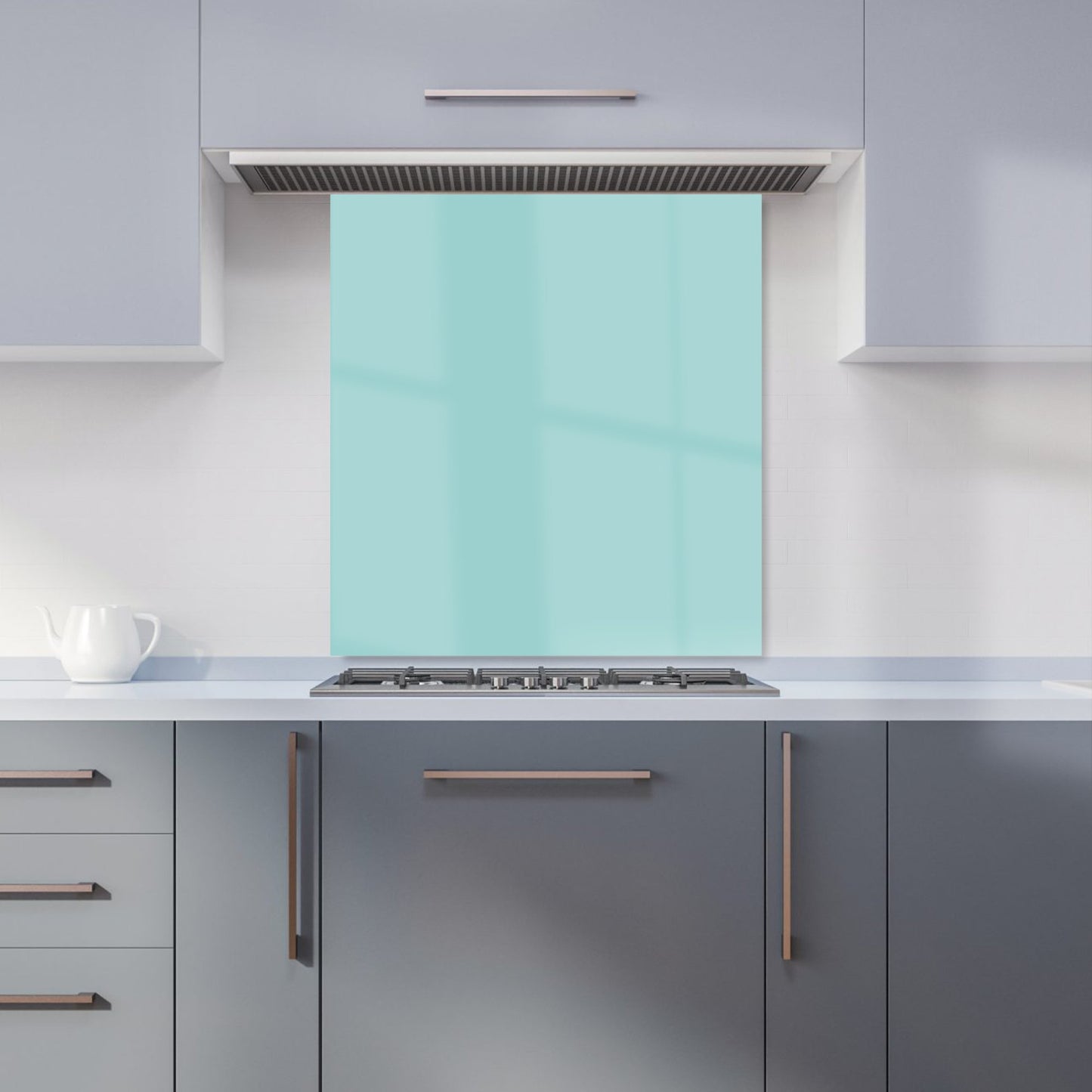 Robin Egg Blue Kitchen Splashback
