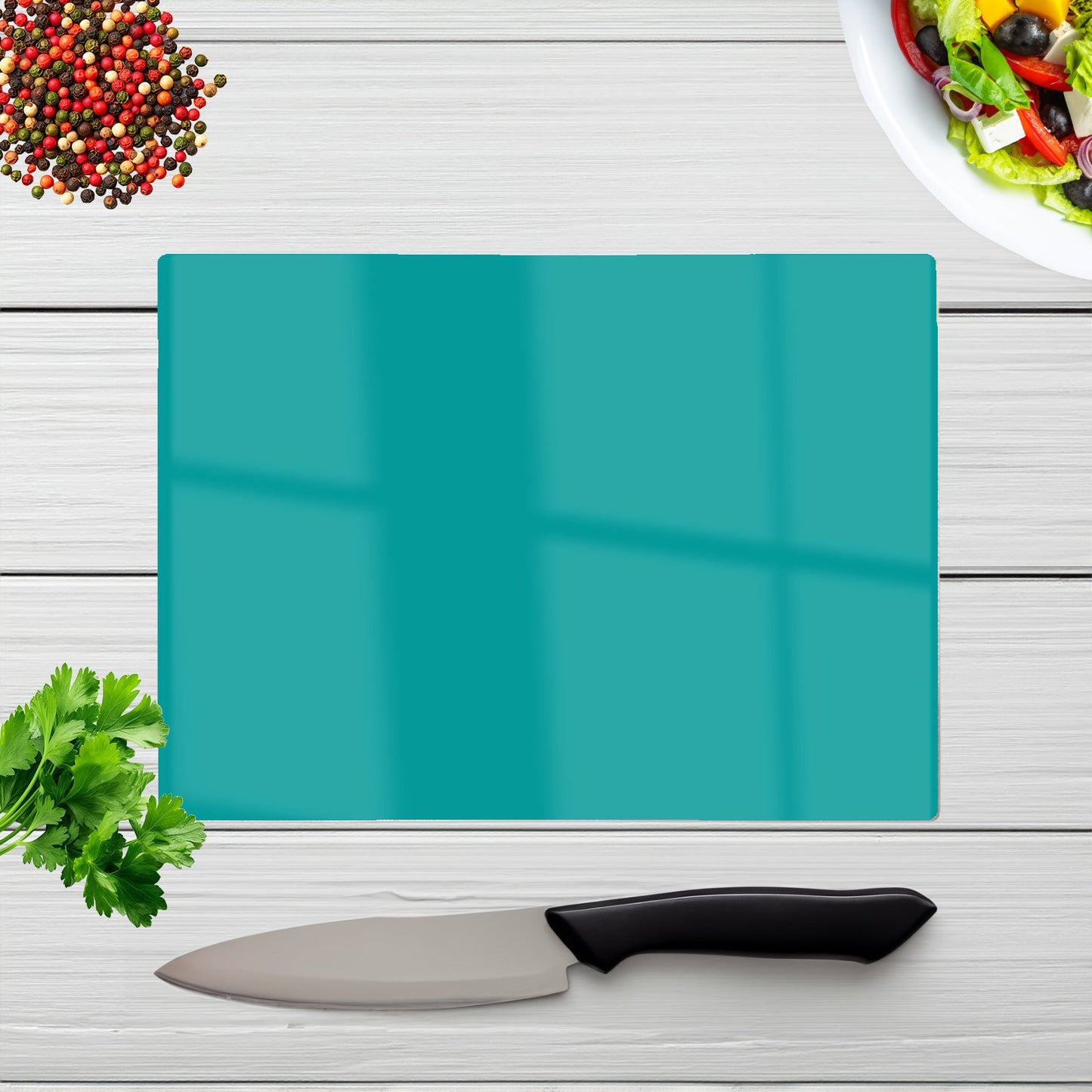 Teal Blue Chopping Board