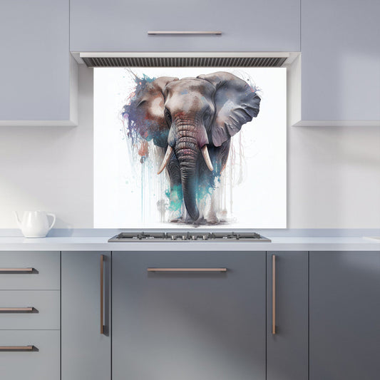 Elephant Splashart Kitchen Splashback