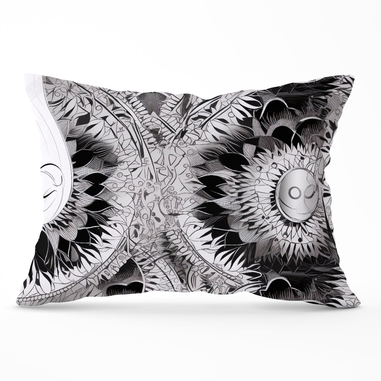 Abstract Moon and Sun Cushions
