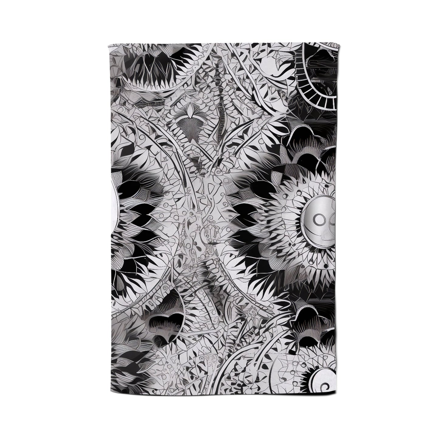 Abstract Moon and Sun Tea Towel
