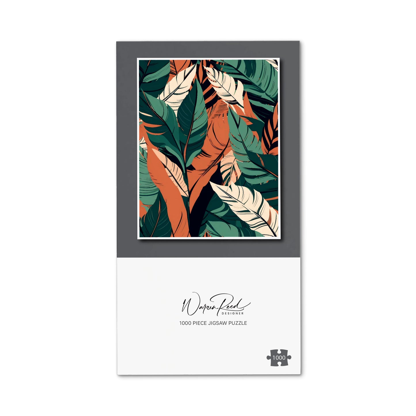 Autumn Tropical Leaves Jigsaw Puzzle