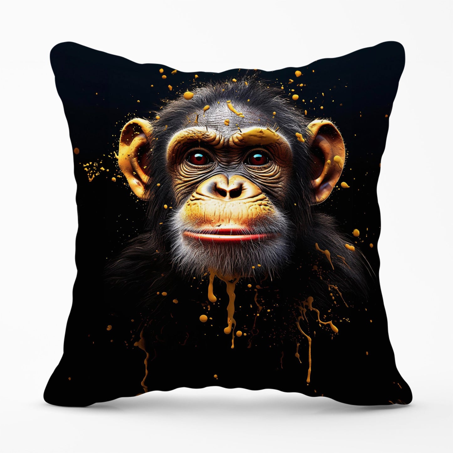 Splashart Cheeky Chimp Face Cushions