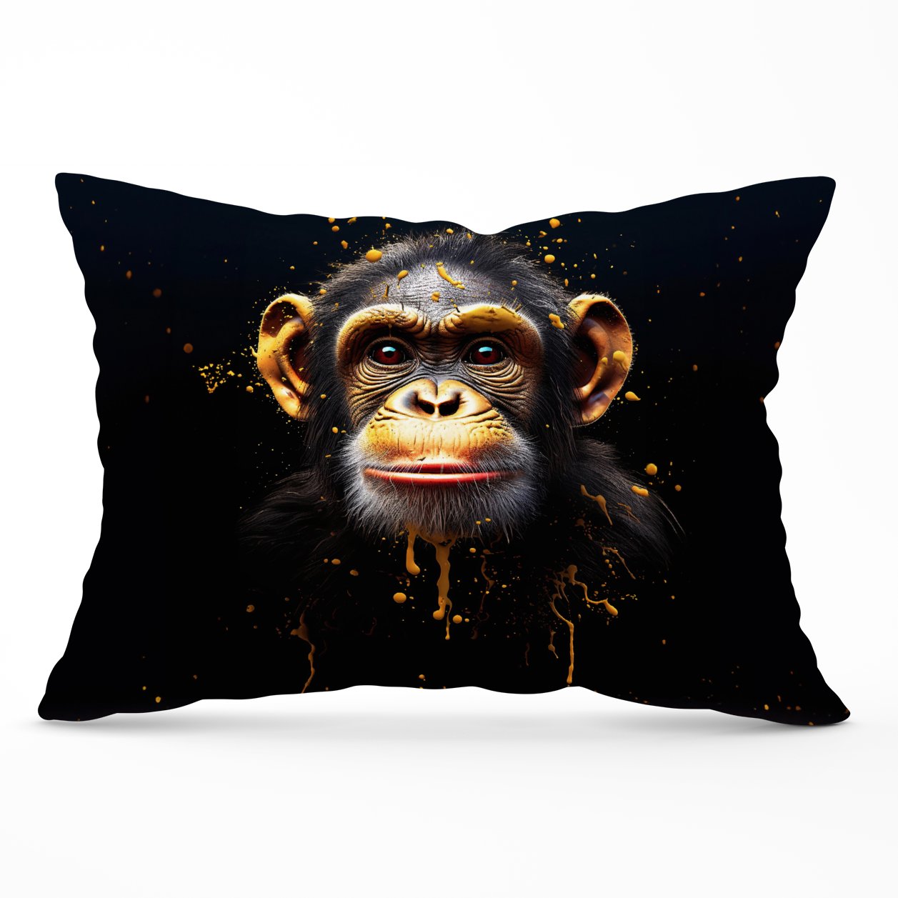 Splashart Cheeky Chimp Face Cushions