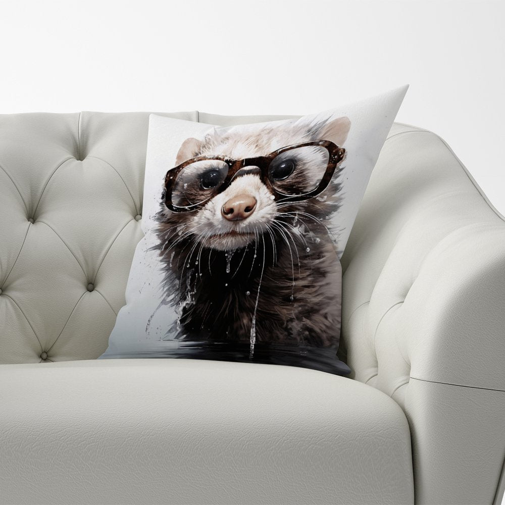 Splashart Ferret Cushions