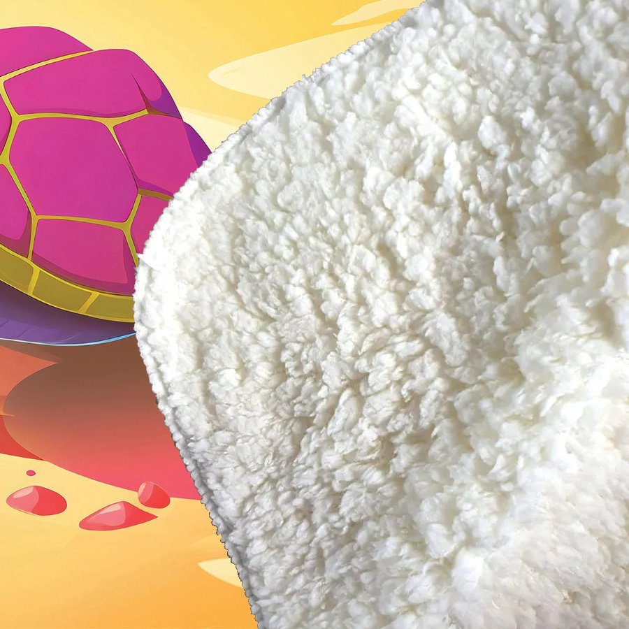 Turtle On A Beach Holiday Sherpa Blanket