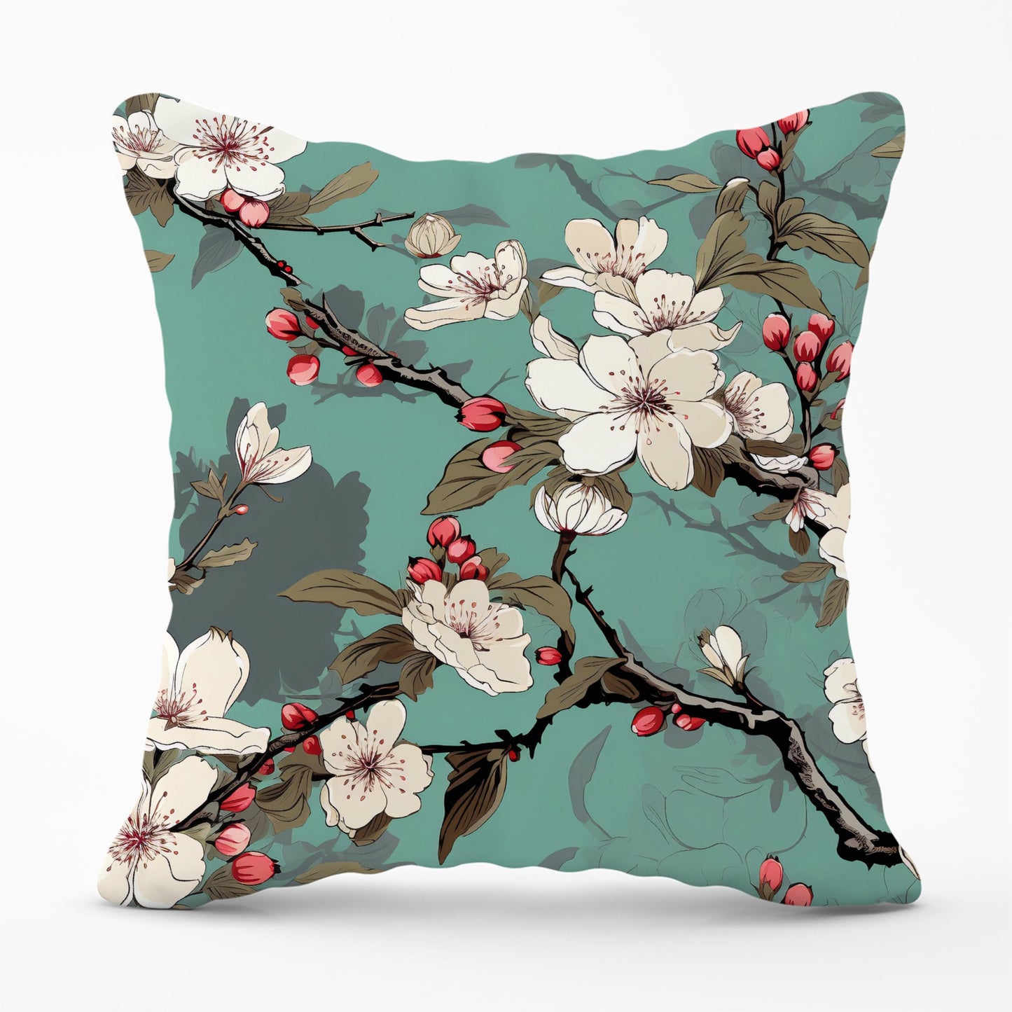 Pink Blossom Asian Design Cushions
