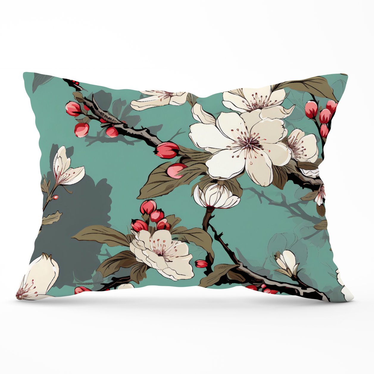 Pink Blossom Asian Design Cushions