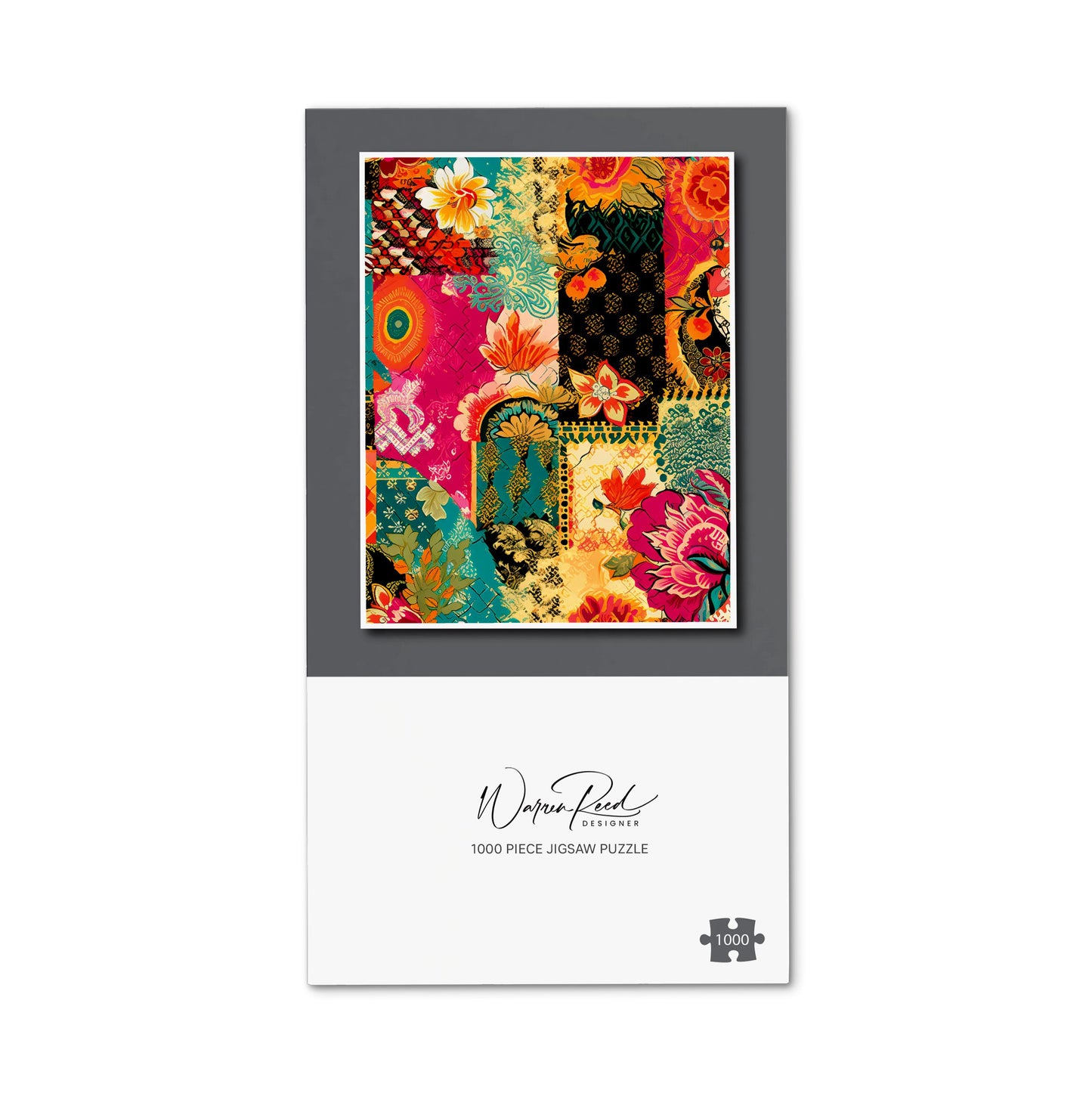 Patchwork Mixed Textiles Jigsaw Puzzle