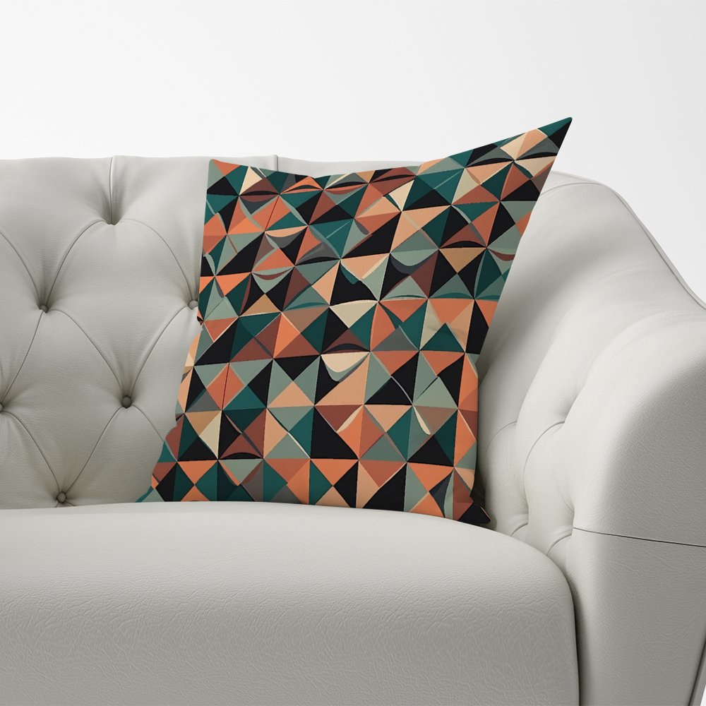 Geometric Print Pattern Cushions