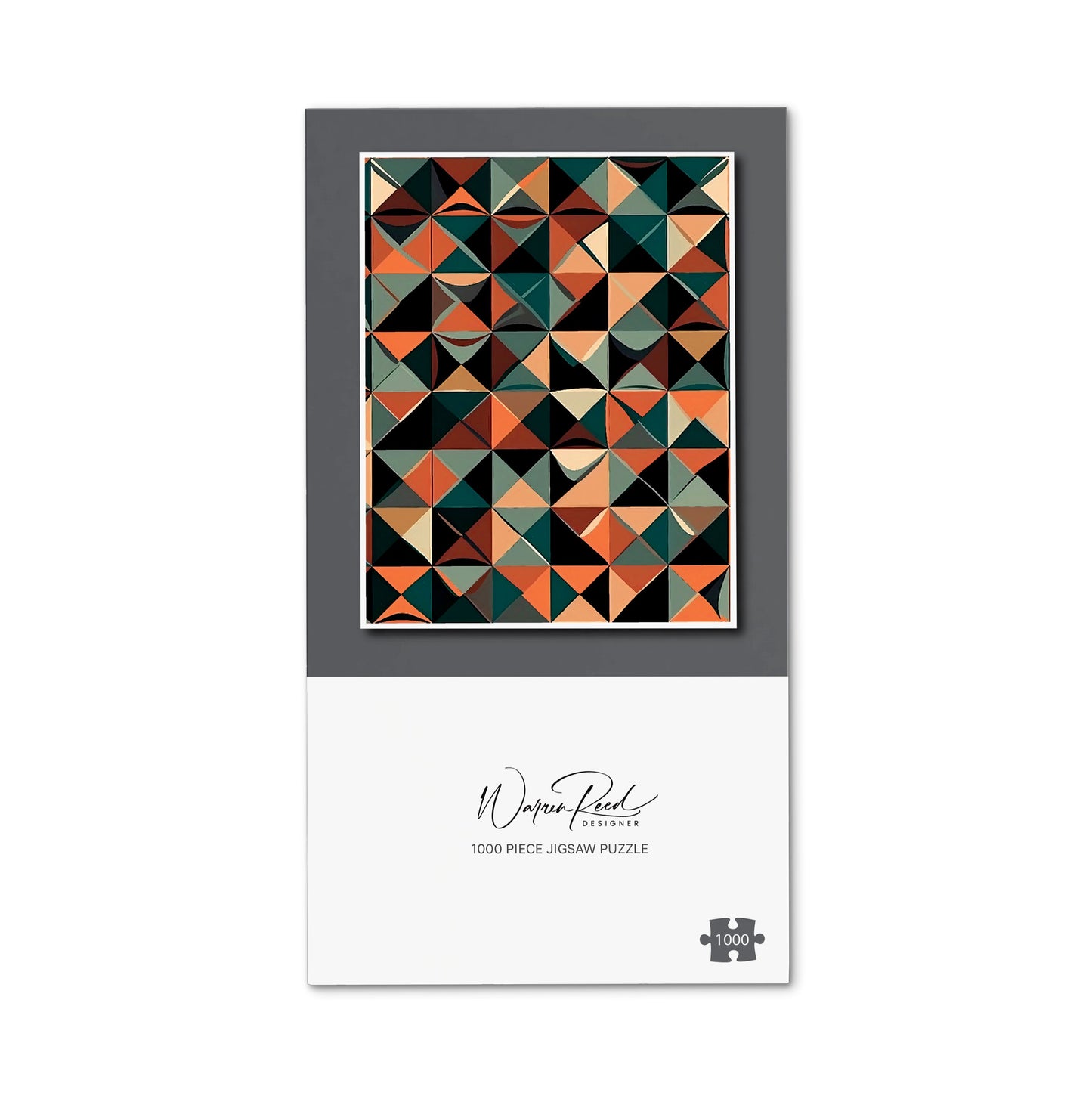 Geometric Print Pattern Jigsaw Puzzle