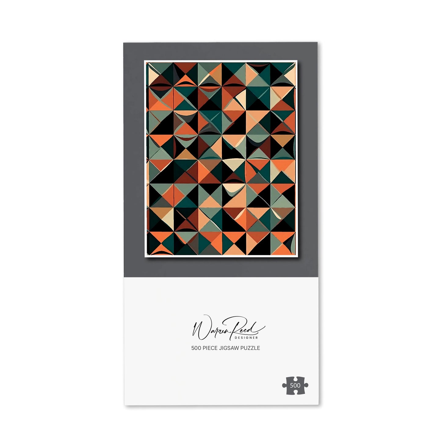 Geometric Print Pattern Jigsaw Puzzle