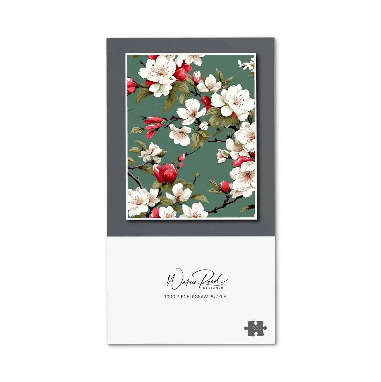 Pink And White Blossom Jigsaw Puzzle