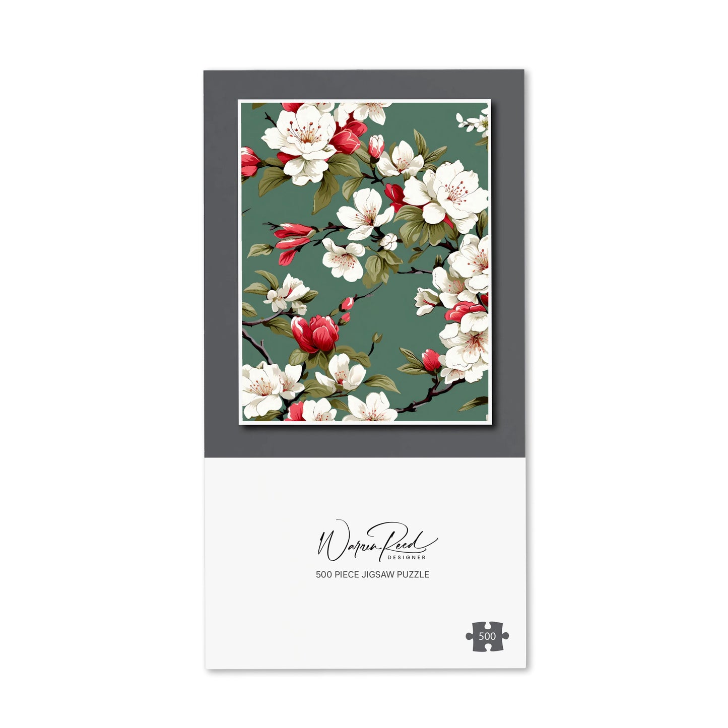 Pink And White Blossom Jigsaw Puzzle
