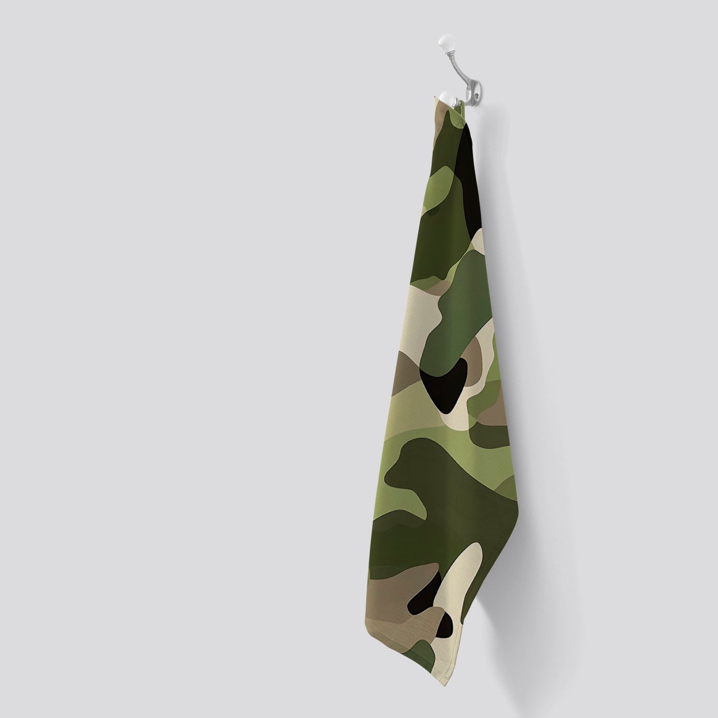 Camouflage Design Tea Towel