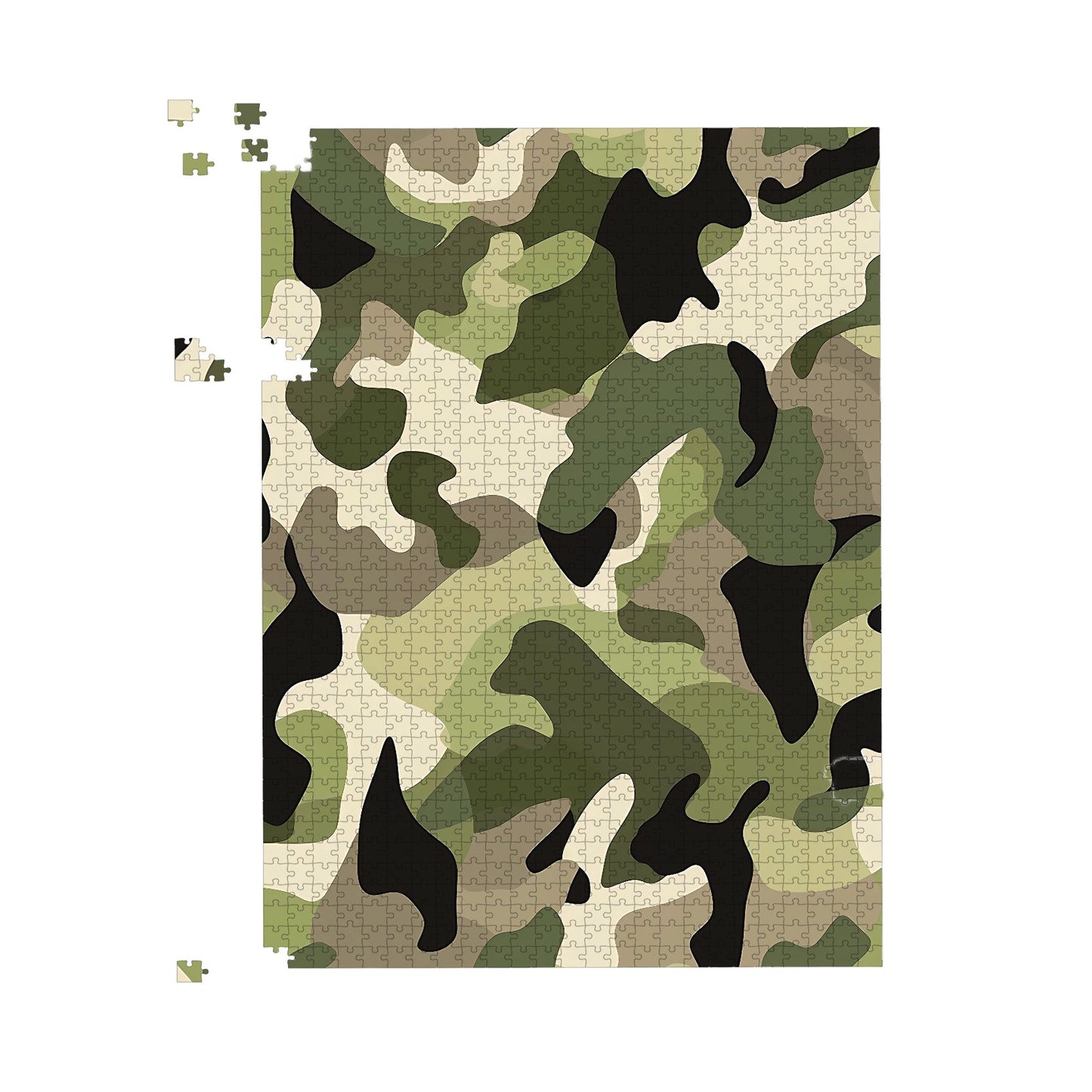 Camouflage Design Jigsaw Puzzle