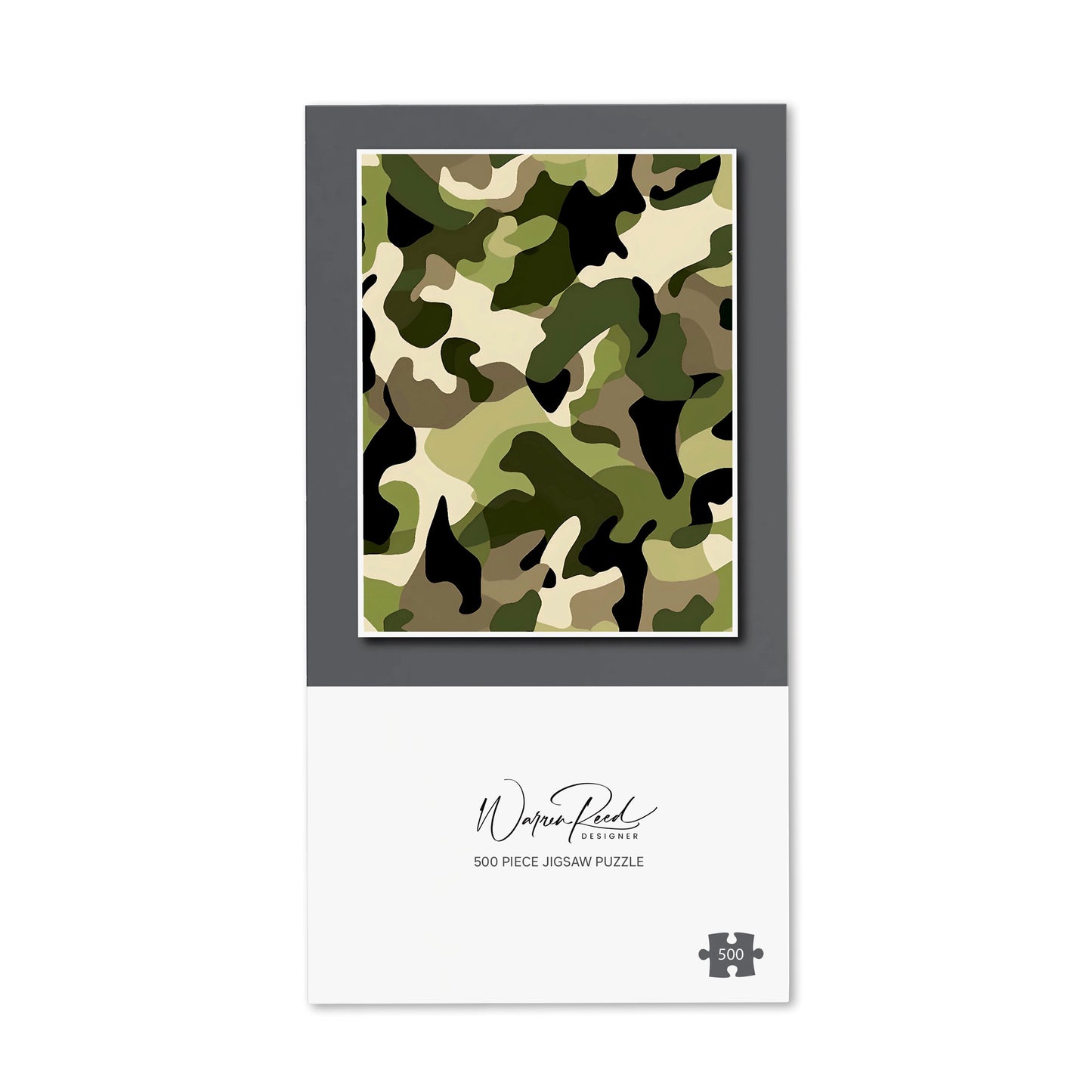 Camouflage Design Jigsaw Puzzle