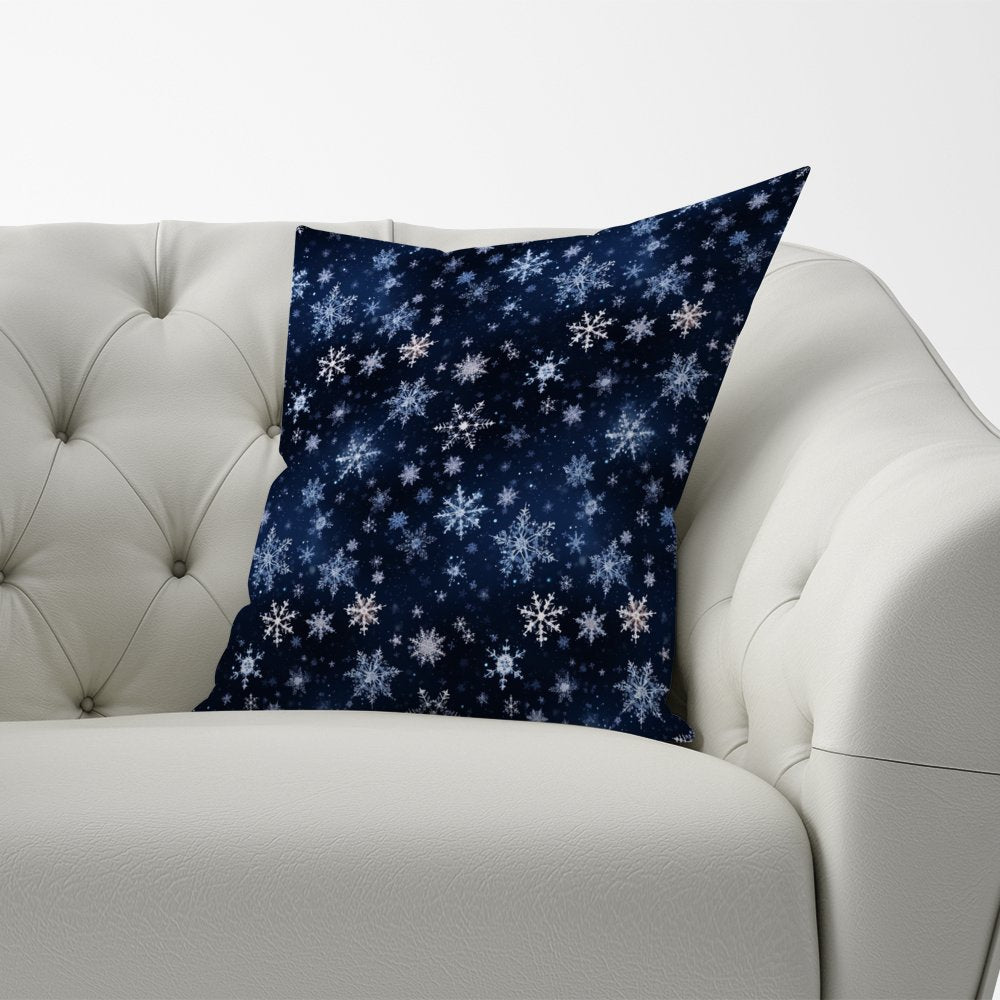 Dreamy And Magical Snowflake Cushions