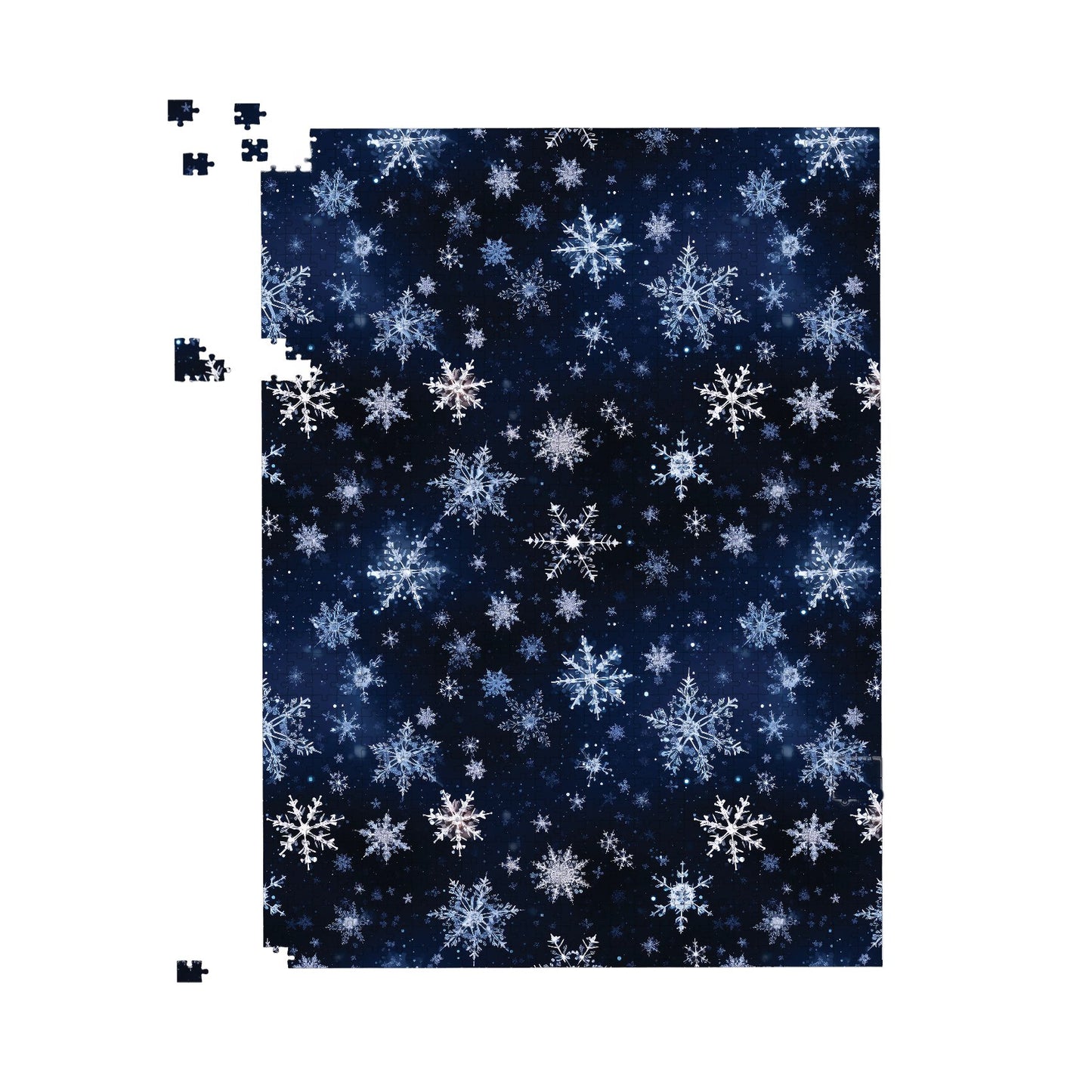 Dreamy And Magical Snowflake Jigsaw Puzzle