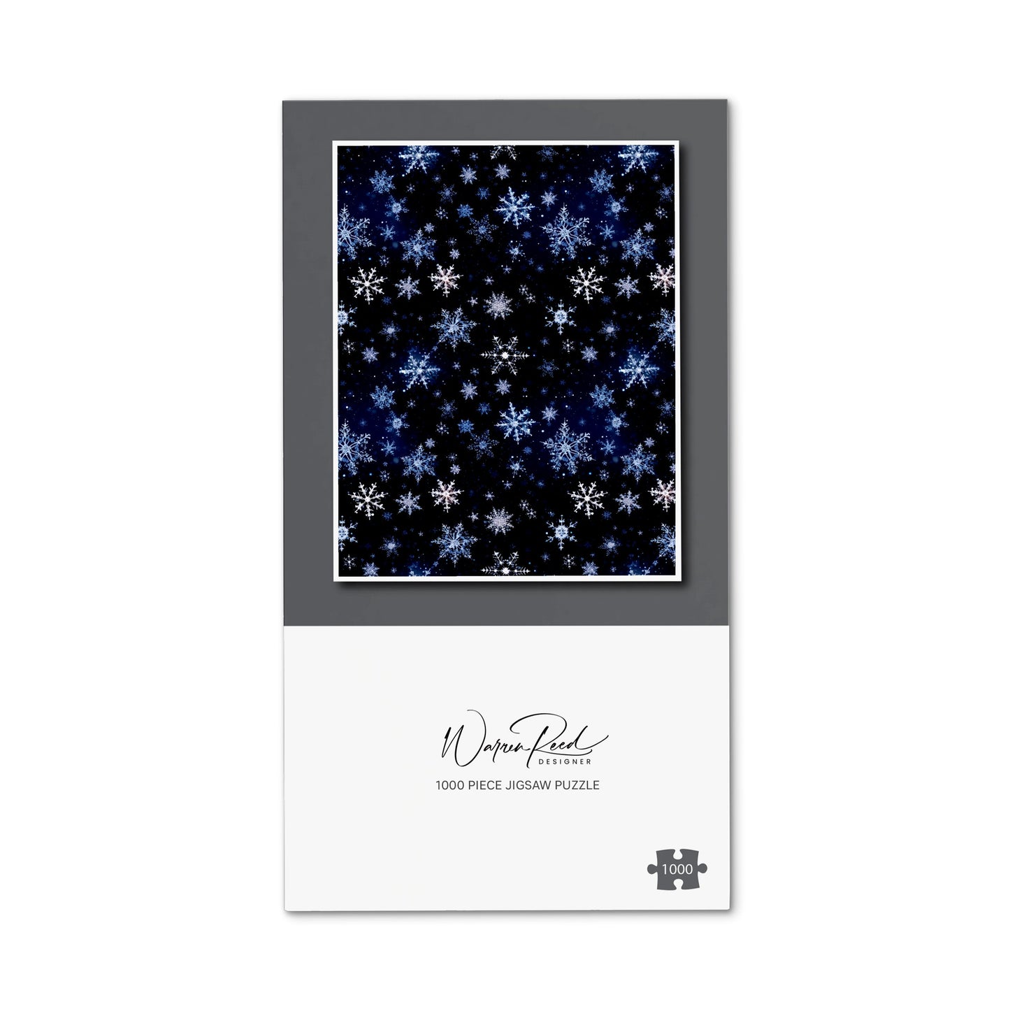 Dreamy And Magical Snowflake Jigsaw Puzzle