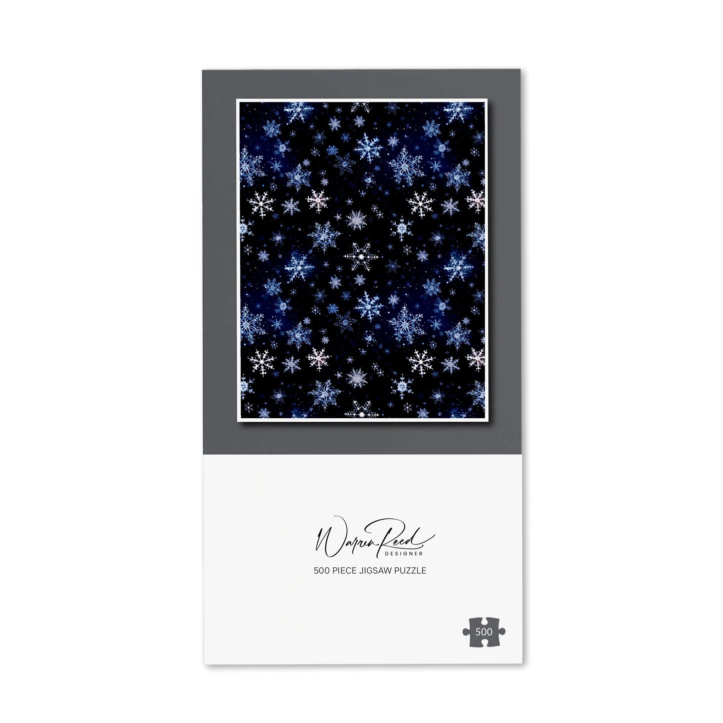 Dreamy And Magical Snowflake Jigsaw Puzzle