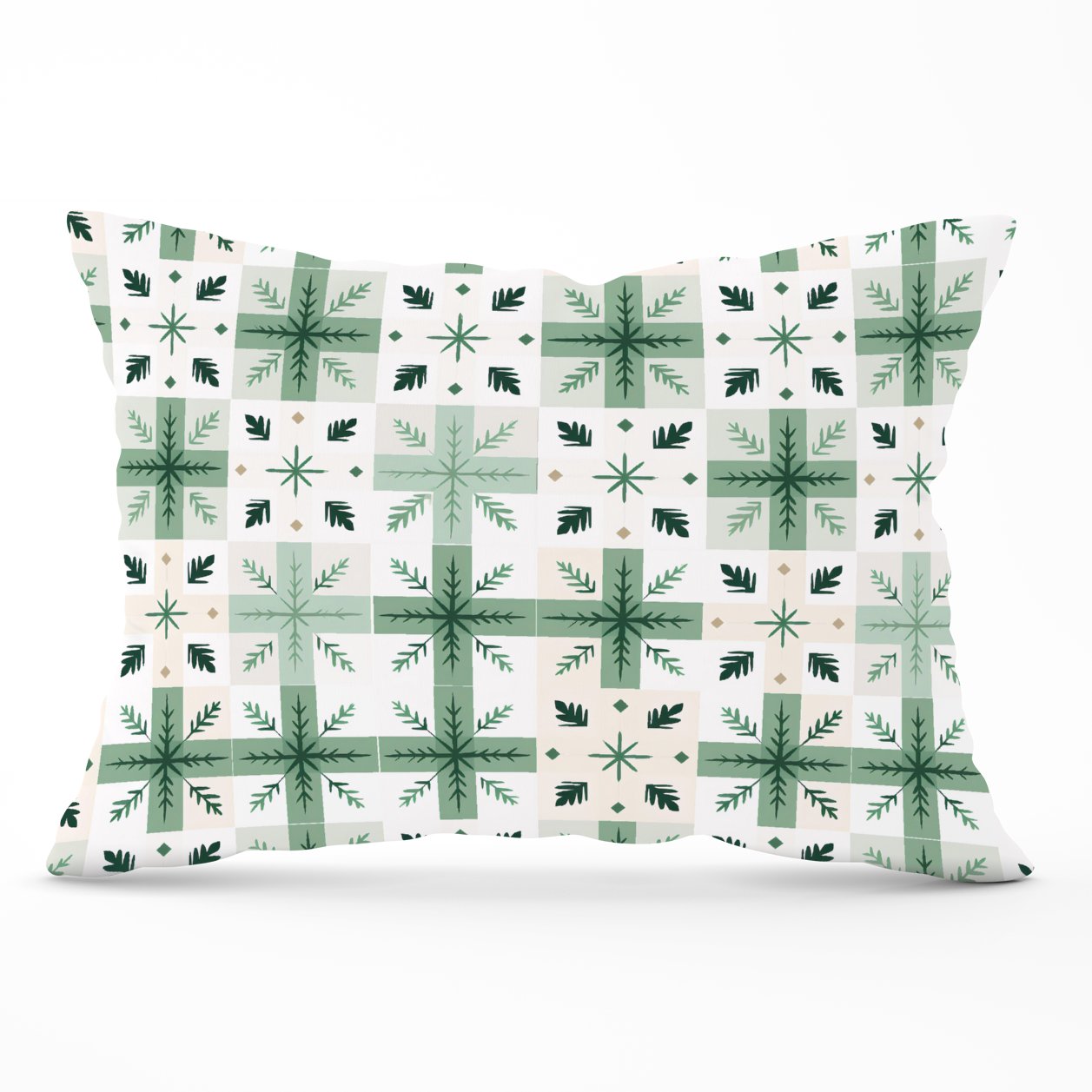 Christmas Quilting Squares Cushions