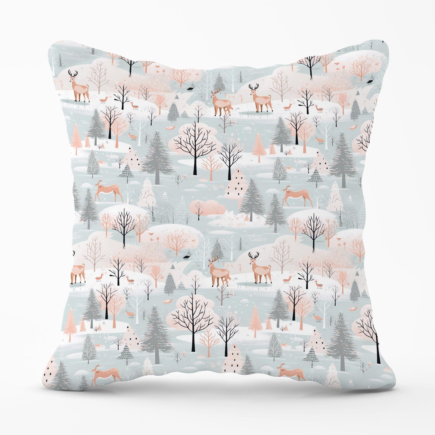 Whimsical Christmas Winter Wonderland Cushions