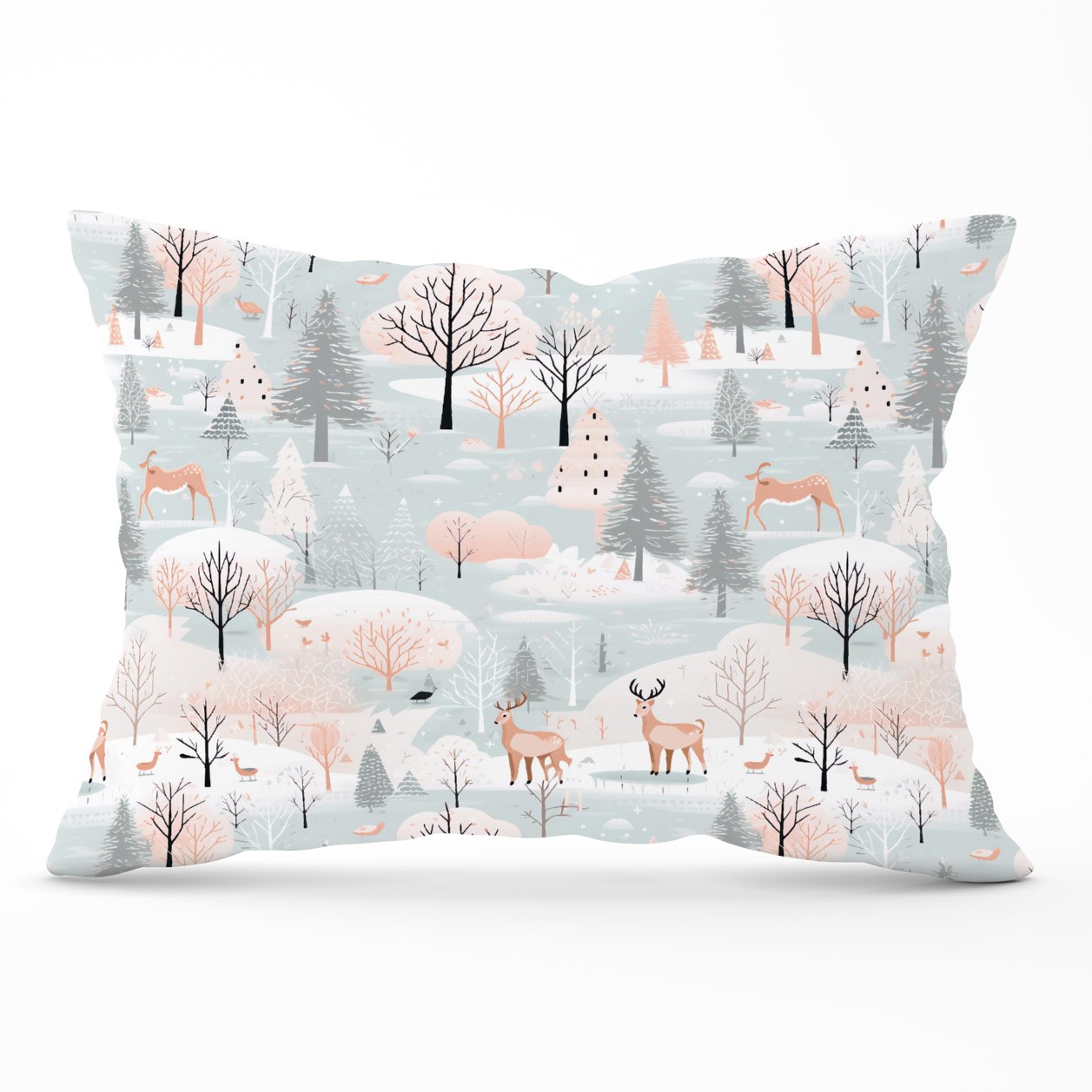 Whimsical Christmas Winter Wonderland Cushions