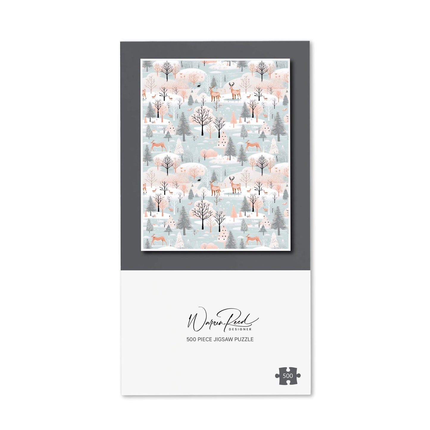 Whimsical Christmas Winter Wonderland Jigsaw Puzzle
