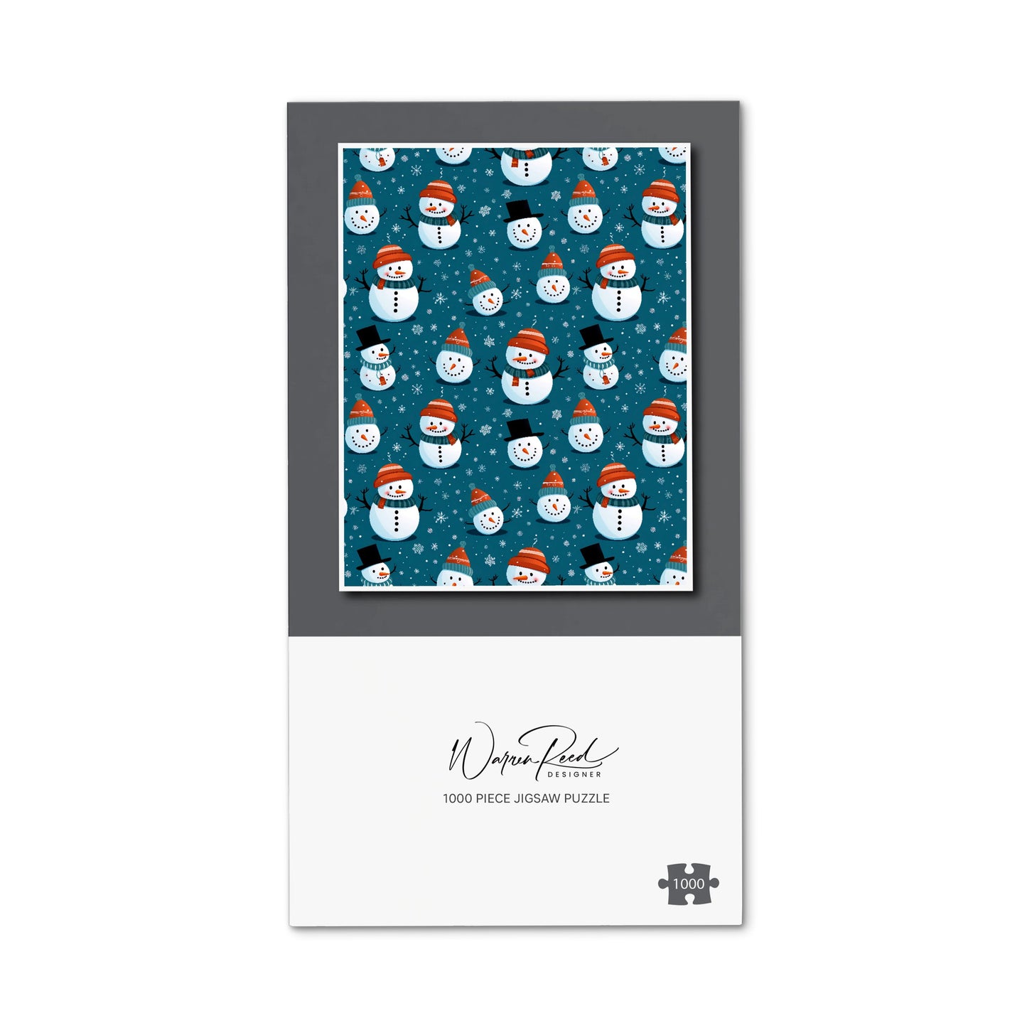 Jolly Christmas Snowmen Jigsaw Puzzle