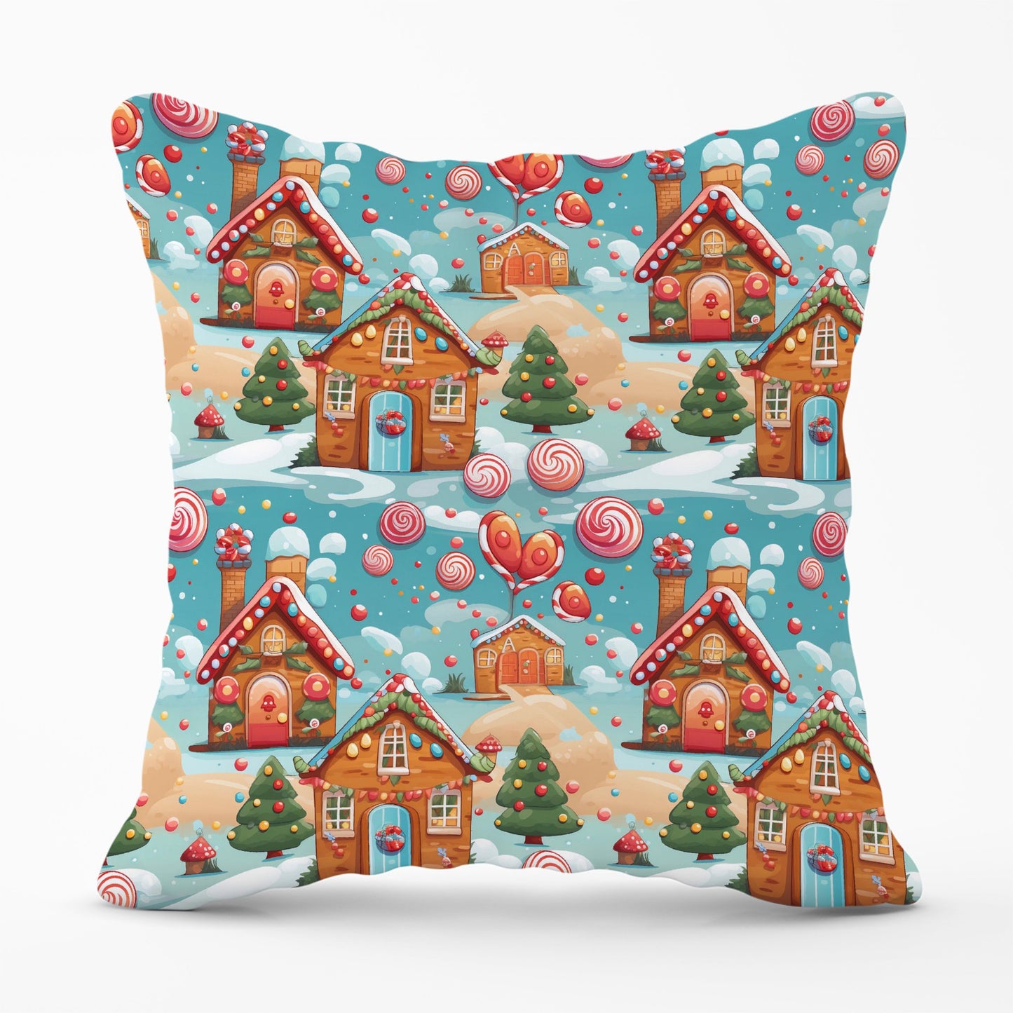 Christmas Gingerbread House Cushions