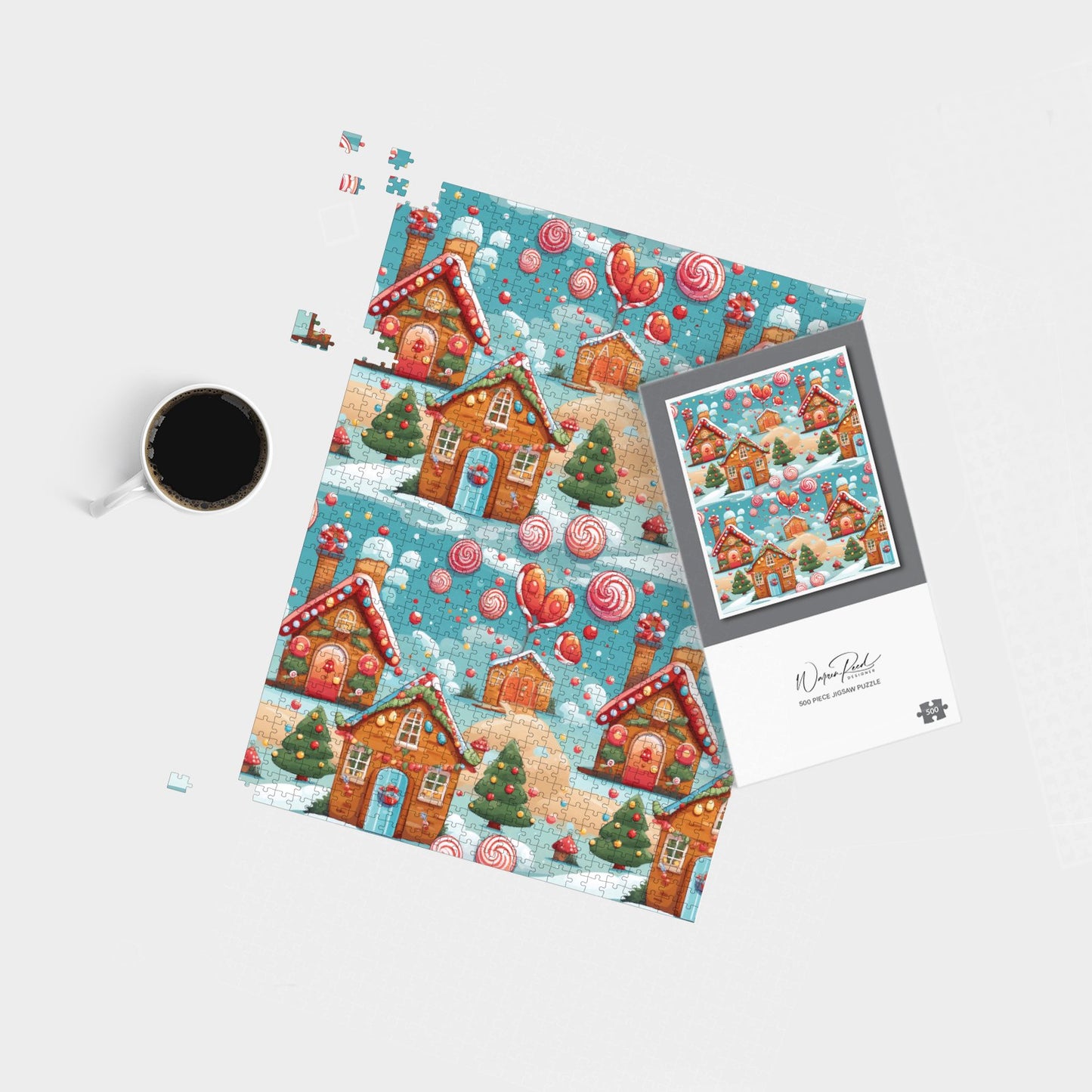 Christmas Gingerbread House Jigsaw Puzzle