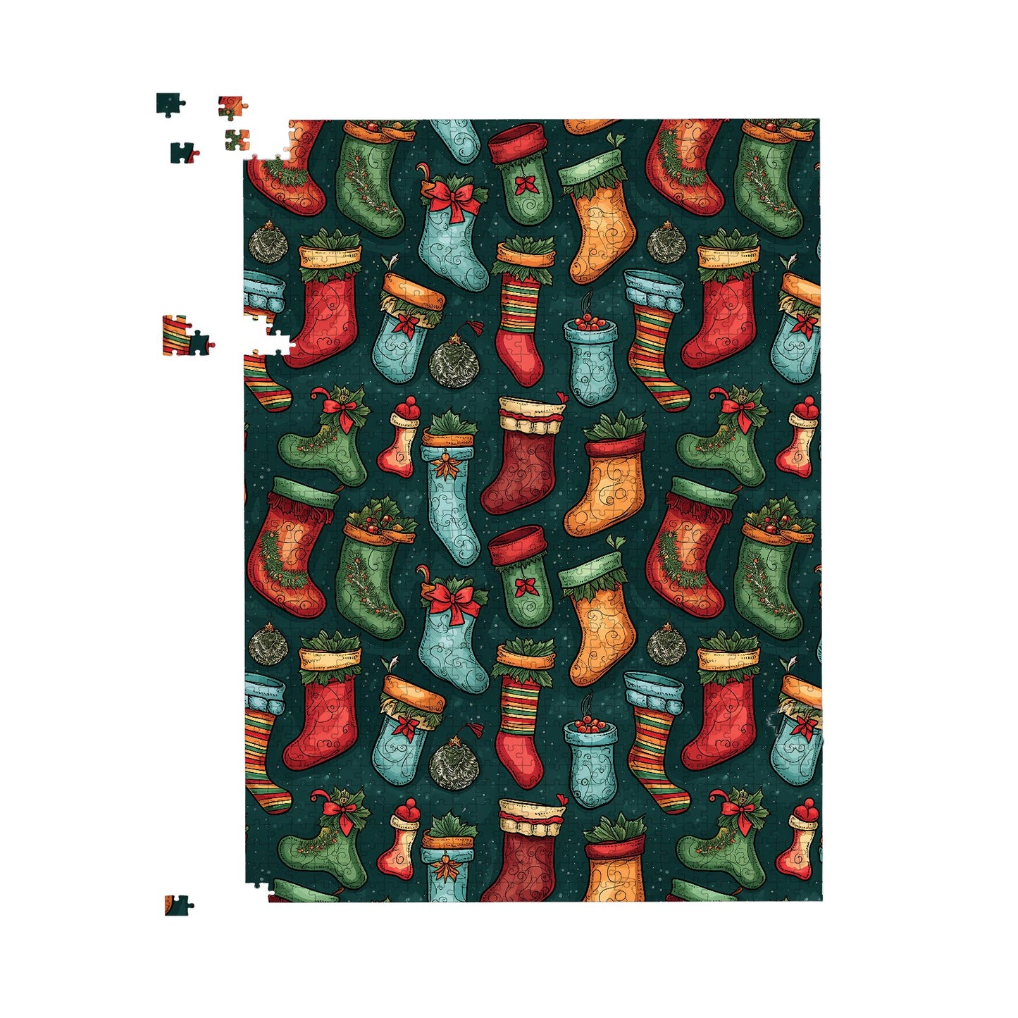 Christmas Stockings Jigsaw Puzzle