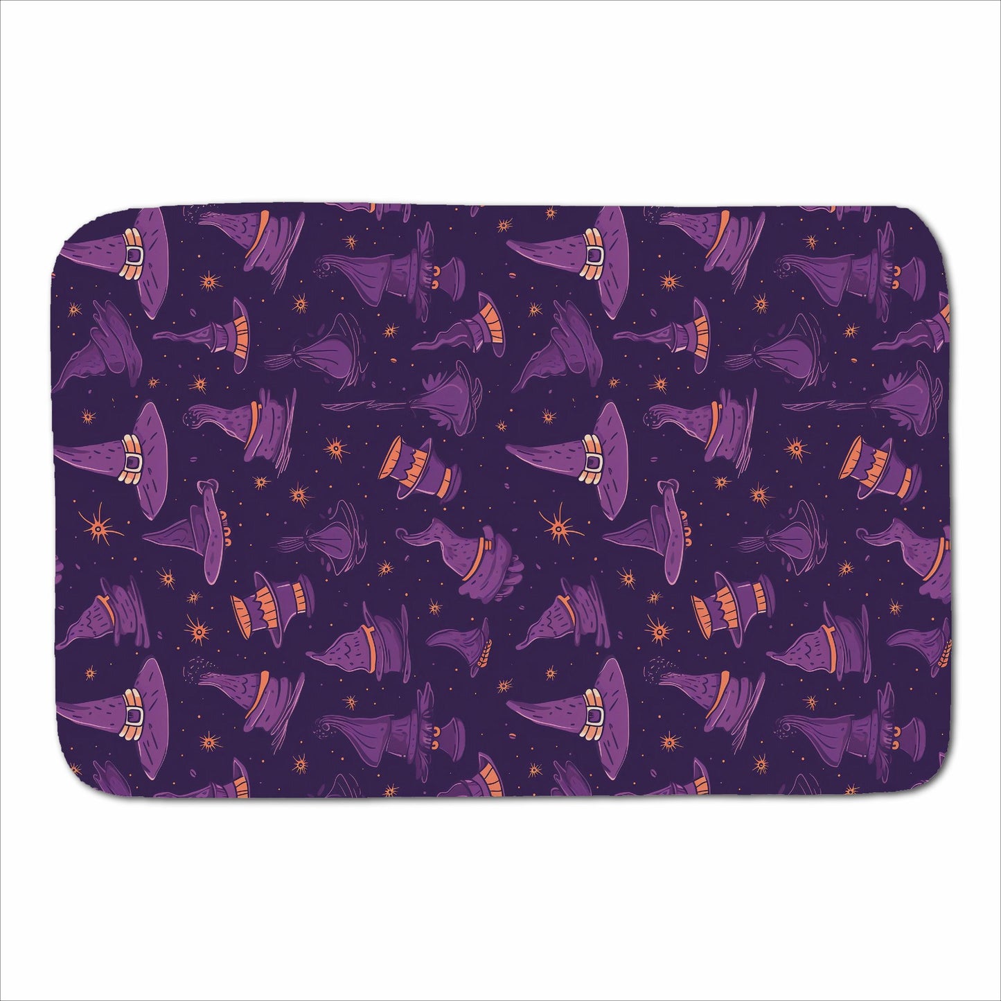 Witch Hats And Broomsticks Sherpa Blanket