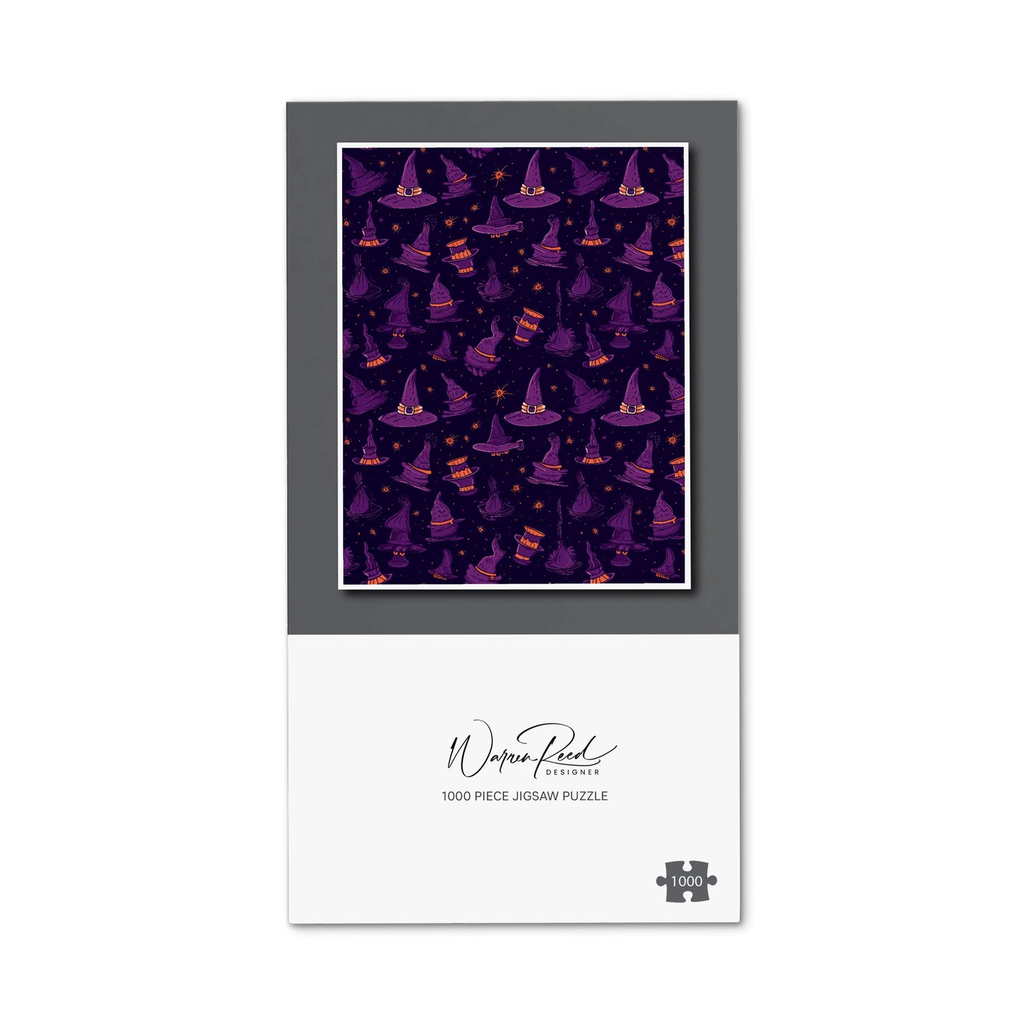 Witch Hats And Broomsticks Jigsaw Puzzle