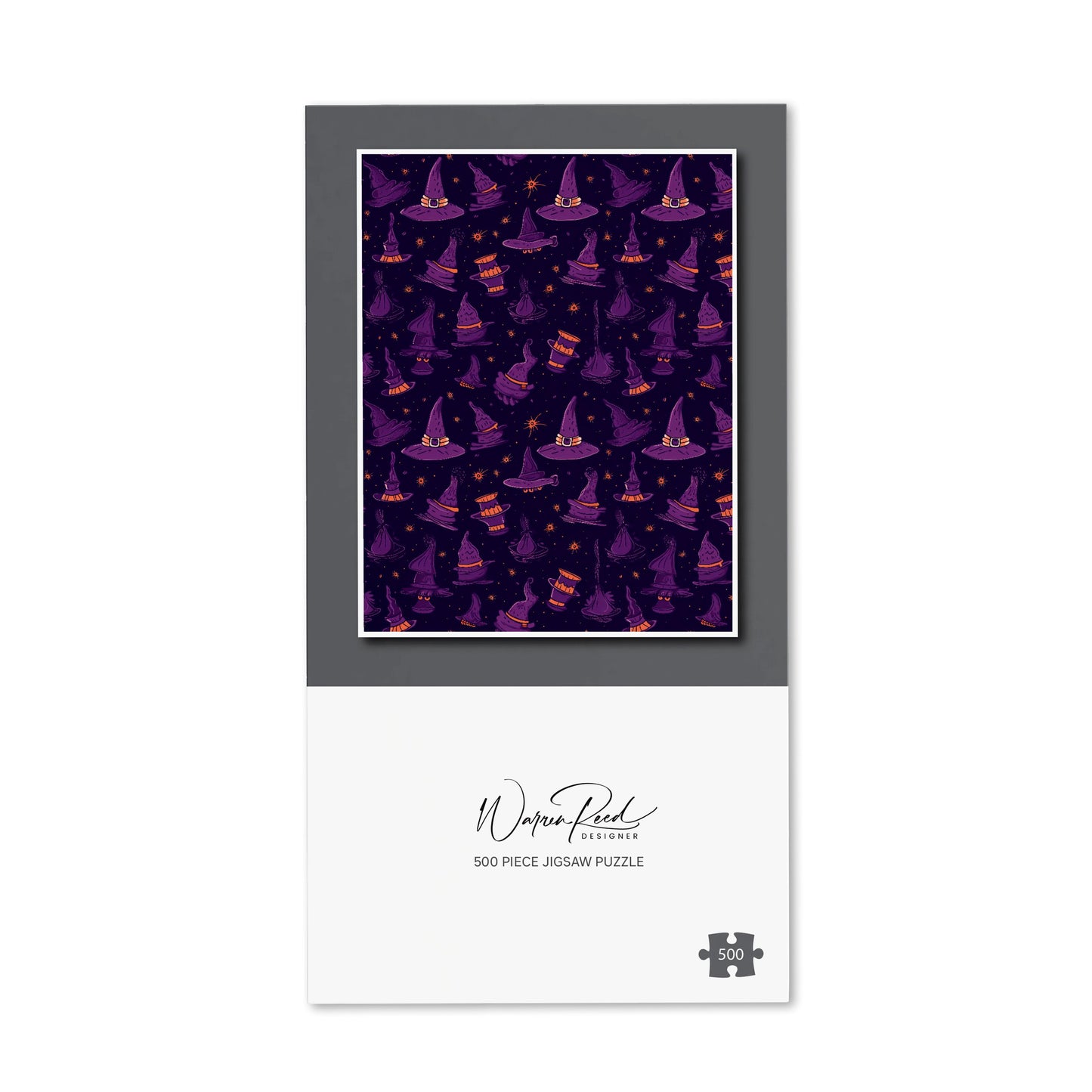 Witch Hats And Broomsticks Jigsaw Puzzle