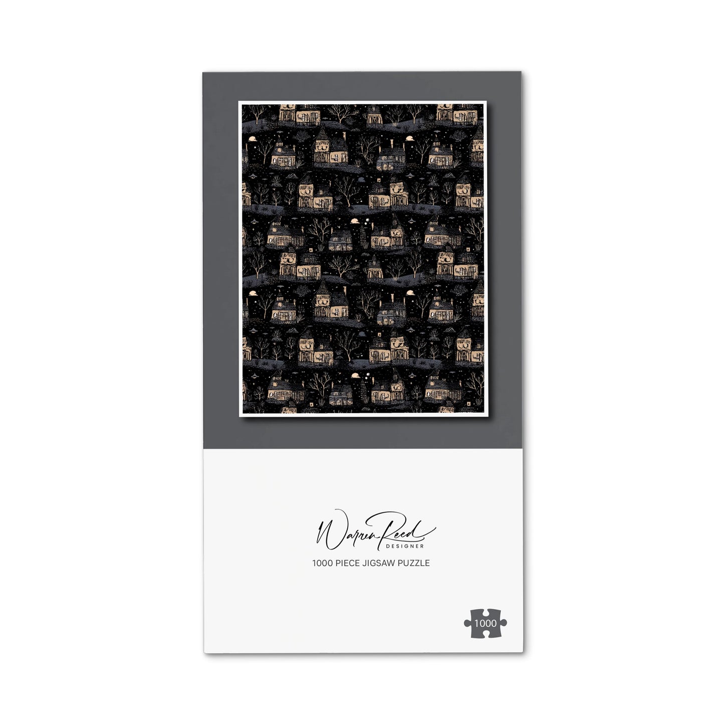 Spooky Haunted Houses Jigsaw Puzzle